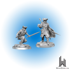 Magic the Gathering Unpainted Miniatures: Thraben Inspector / Tireless Tracker